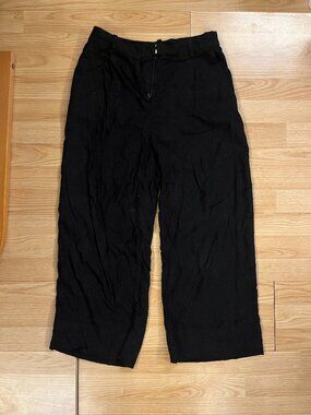 H&M Dark Grey Wide Leg Dress Pants- Size 4